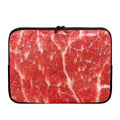 Fresh Meat Print Laptop Sleeve