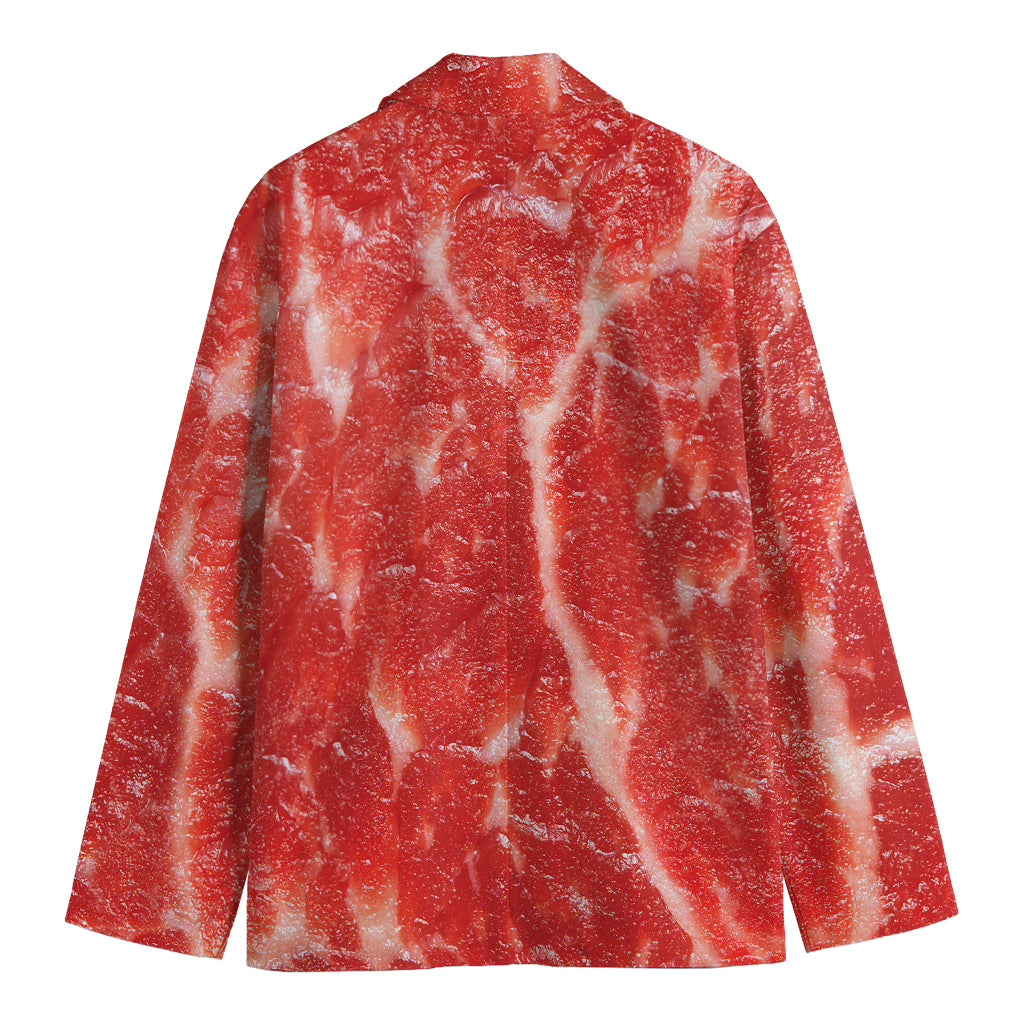 Fresh Meat Print Men's Blazer