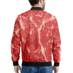 Fresh Meat Print Men's Bomber Jacket
