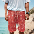 Fresh Meat Print Men's Cargo Shorts