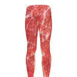 Fresh Meat Print Men's leggings