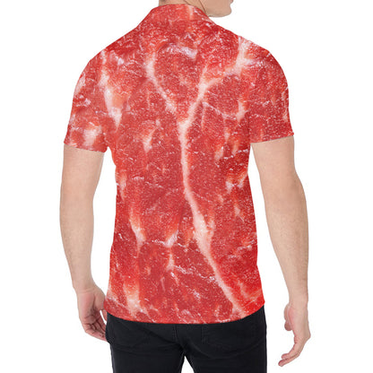 Fresh Meat Print Men's Shirt