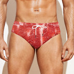 Fresh Meat Print Men's Swim Briefs