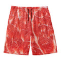 Fresh Meat Print Men's Swim Trunks