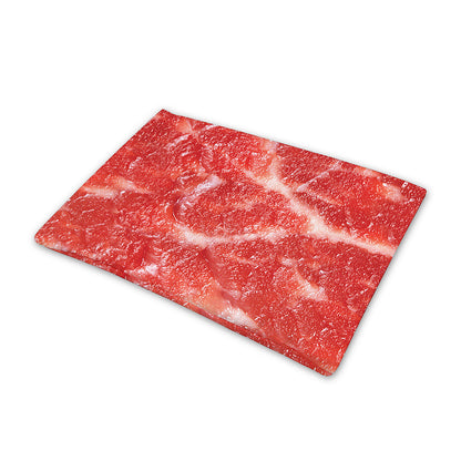 Fresh Meat Print Pet Cooling Mat Cover