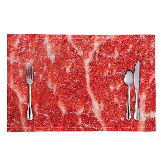 Fresh Meat Print Placemat