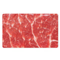 Fresh Meat Print Polyester Doormat