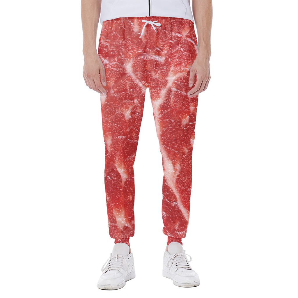 Fresh Meat Print Scuba Joggers