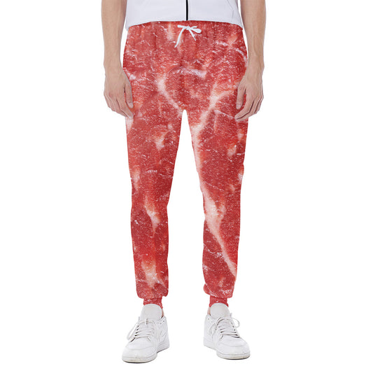 Fresh Meat Print Scuba Joggers