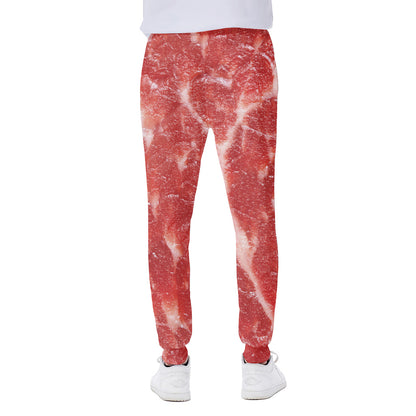 Fresh Meat Print Scuba Joggers
