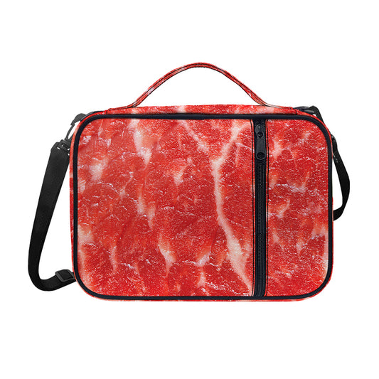 Fresh Meat Print Shoulder Strap Bible Bag