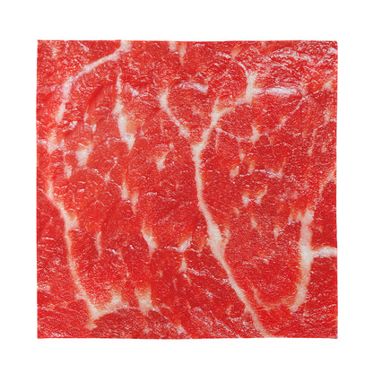 Fresh Meat Print Silk Bandana