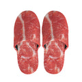 Fresh Meat Print Slippers