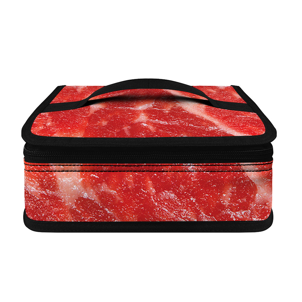 Fresh Meat Print Small Lunch Bag