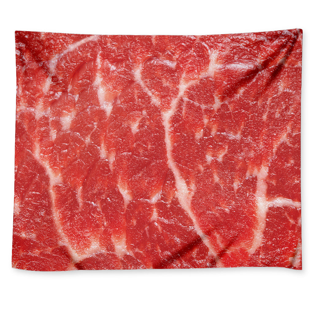Fresh Meat Print Tapestry