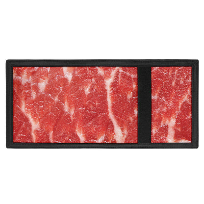 Fresh Meat Print Trifold Wallet