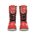 Fresh Meat Print Winter Boots