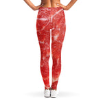 Fresh Meat Print Women's Leggings