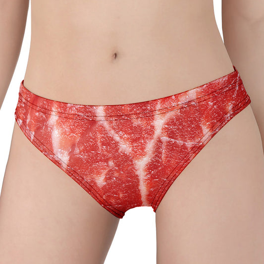 Fresh Meat Print Women's Panties