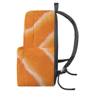 Fresh Salmon Print Backpack