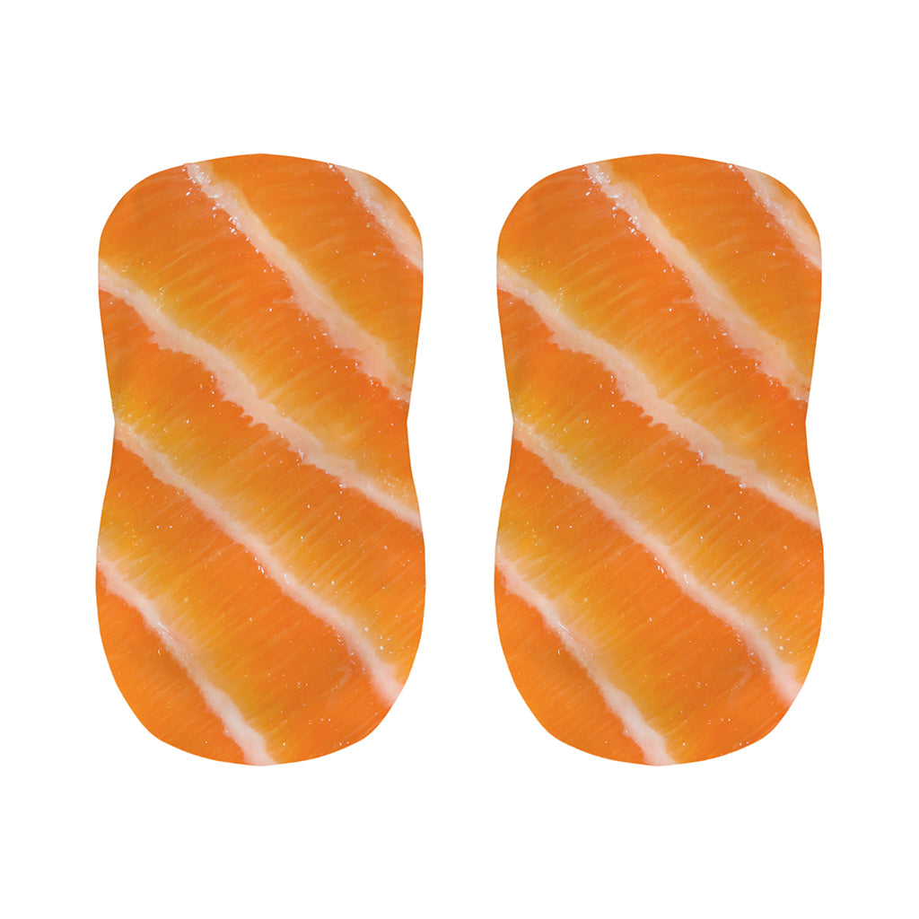 Fresh Salmon Print Bar Stool Covers