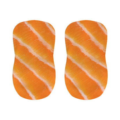 Fresh Salmon Print Bar Stool Covers