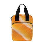 Fresh Salmon Print Bible Tote Bag
