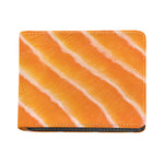 Fresh Salmon Print Bifold Wallet