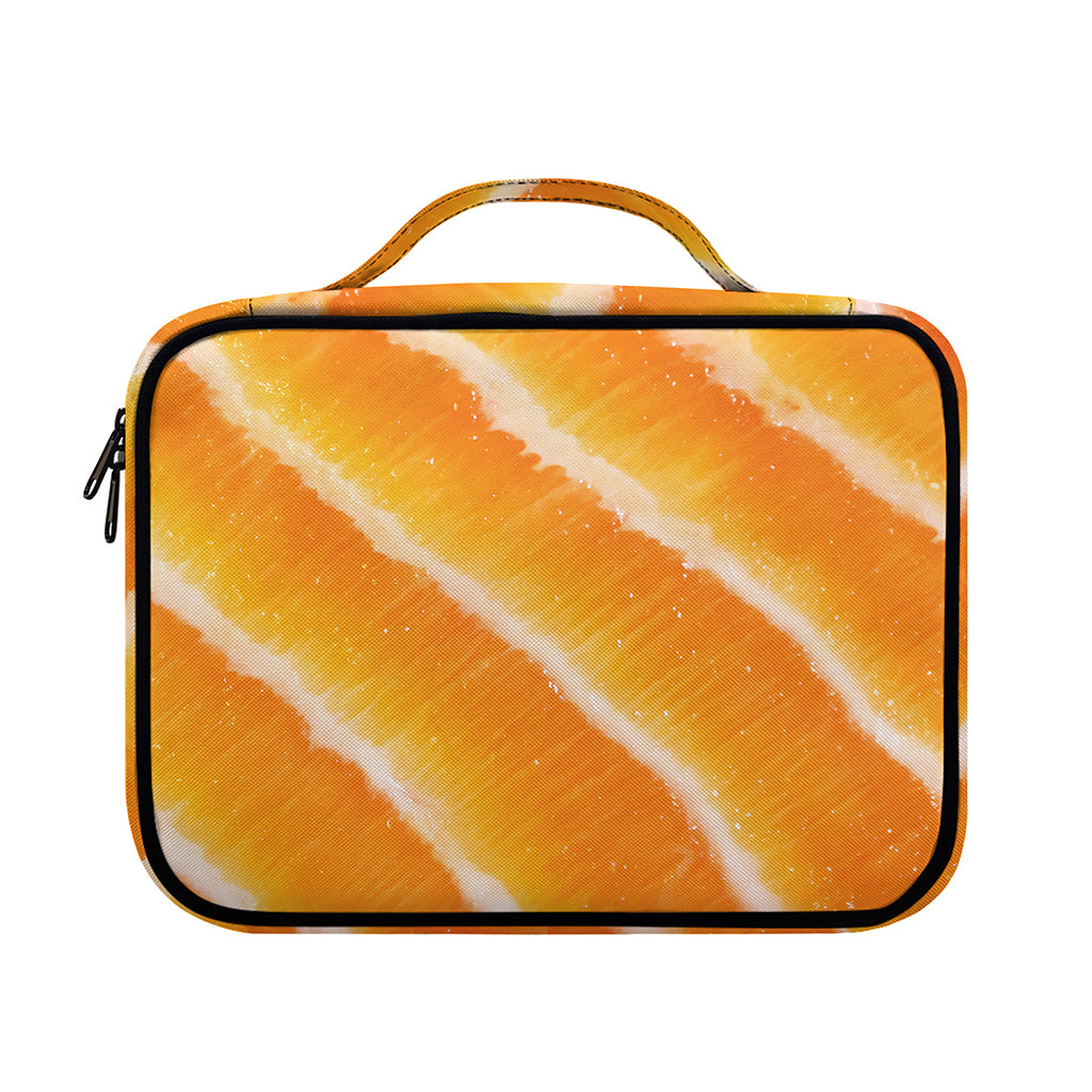Fresh Salmon Print Briefcase Bible Bag