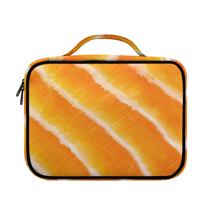 Fresh Salmon Print Briefcase Bible Bag
