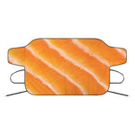 Fresh Salmon Print Car Windshield Snow Cover