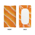 Fresh Salmon Print Changing Pad Cover