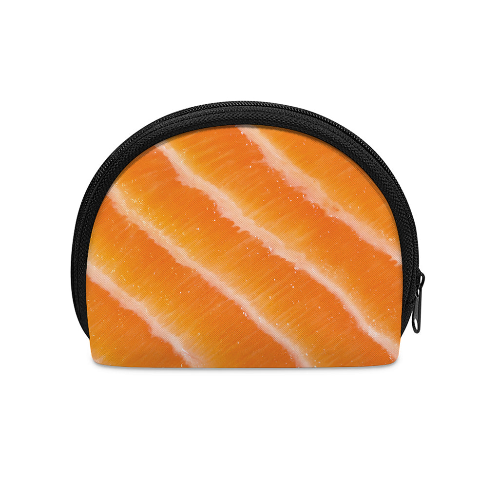 Fresh Salmon Print Coin Purse