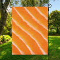 Fresh Salmon Print Garden Flag