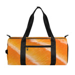 Fresh Salmon Print Gym Bag