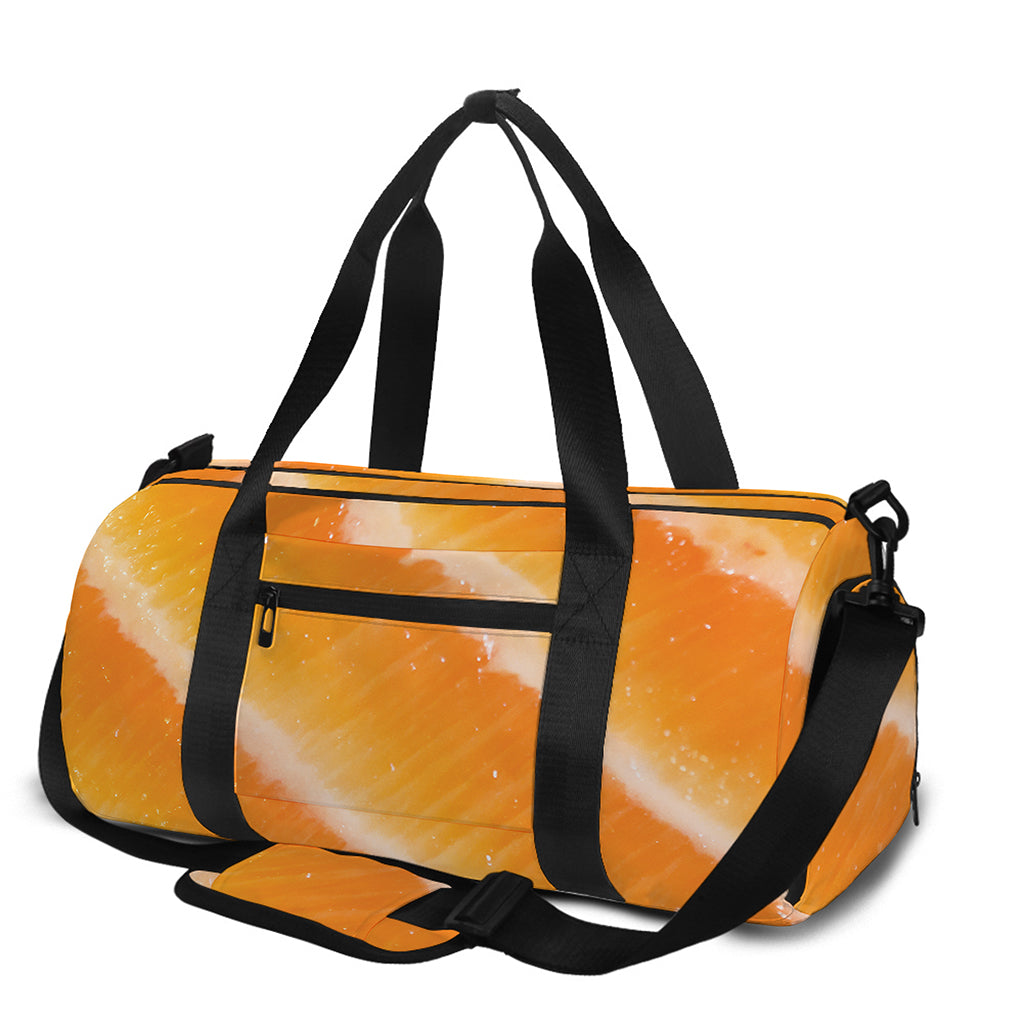 Fresh Salmon Print Gym Bag
