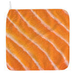 Fresh Salmon Print Hand Towel