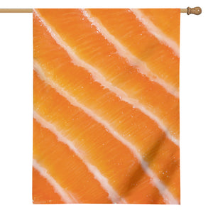 Fresh Salmon Print House Flag