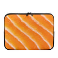 Fresh Salmon Print Laptop Sleeve