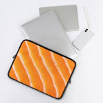Fresh Salmon Print Laptop Sleeve