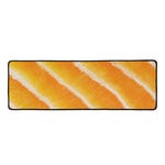 Fresh Salmon Print Long Kitchen Mat