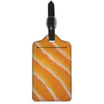 Fresh Salmon Print Luggage Tag