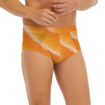 Fresh Salmon Print Men's Briefs