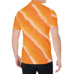 Fresh Salmon Print Men's Shirt