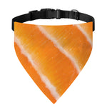 Fresh Salmon Print Over The Collar Dog Bandana