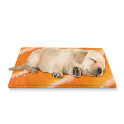 Fresh Salmon Print Pet Cooling Mat Cover