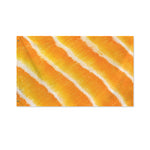 Fresh Salmon Print Polyester Flag