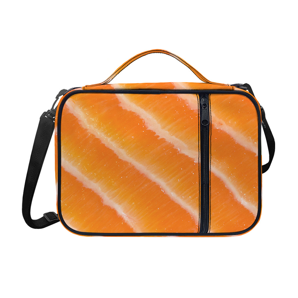 Fresh Salmon Print Shoulder Strap Bible Bag
