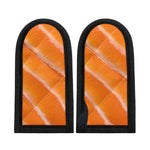 Fresh Salmon Print Skillet Handle Cover