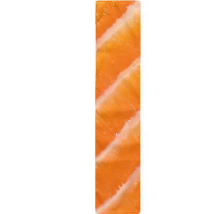 Fresh Salmon Print Table Runner